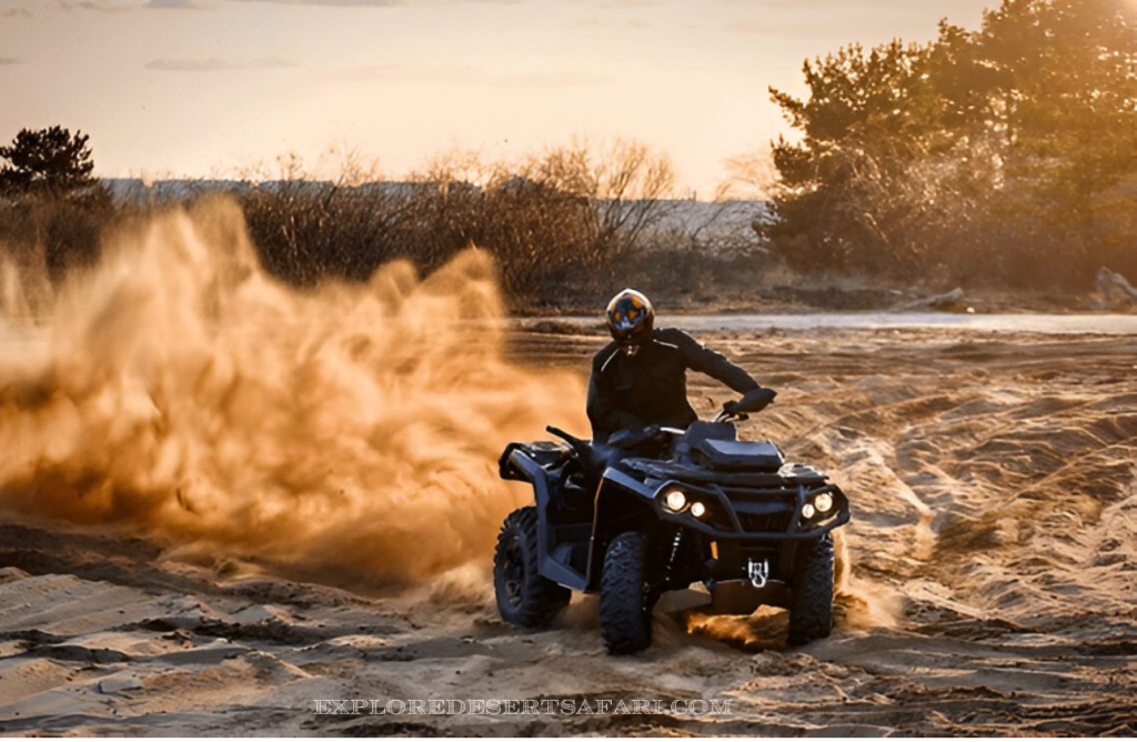 Quad Bike Safari with Explore Desert Safari Du bai