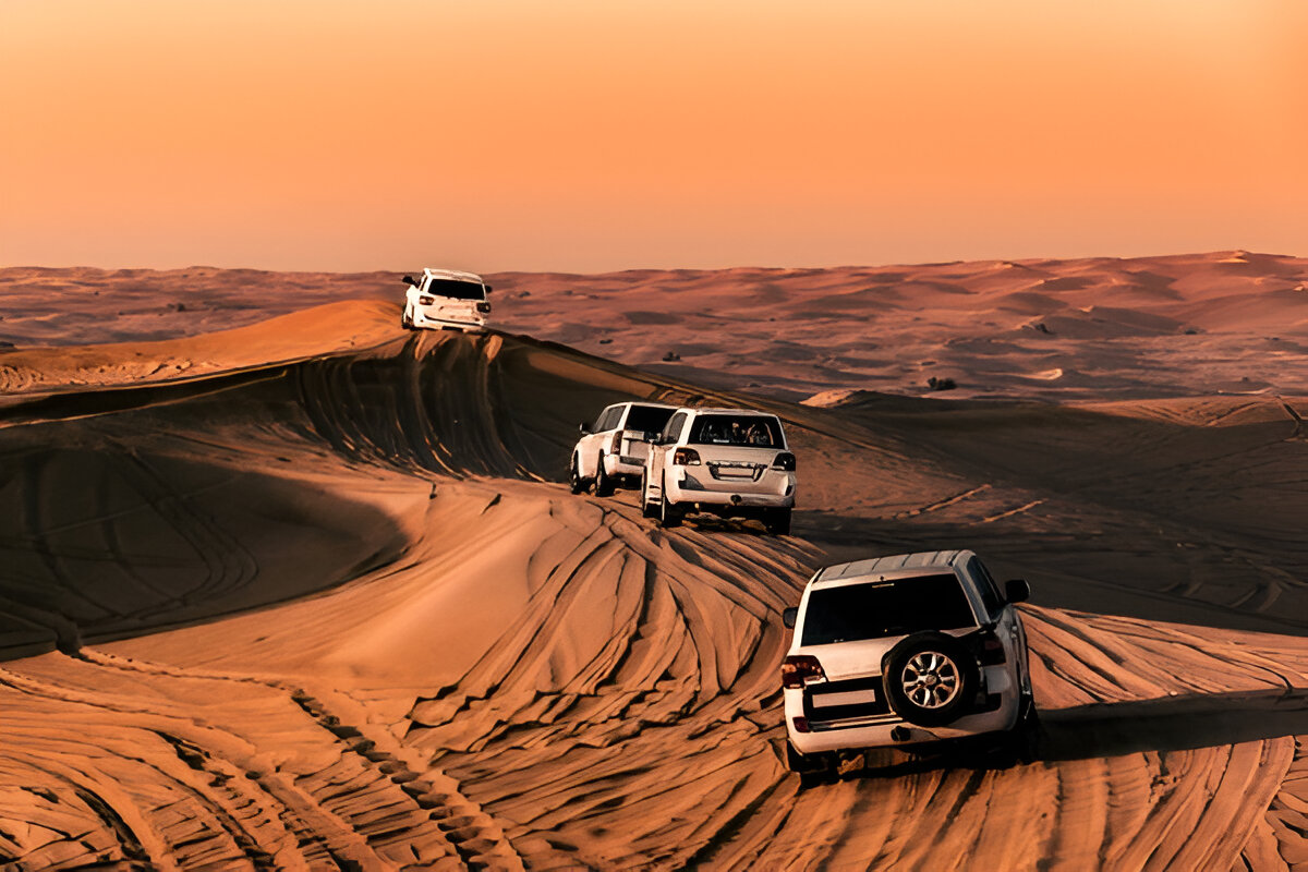 Evening Desert safari in Dubai with family @exploredesertsafari